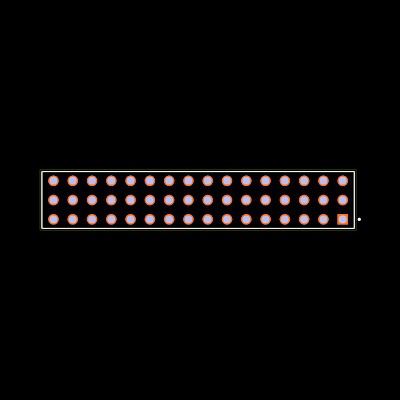 ESQ-116-23-G-T Footprint