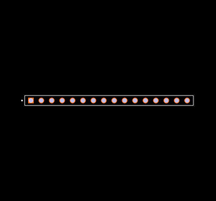 ESQ-116-23-S-S Footprint