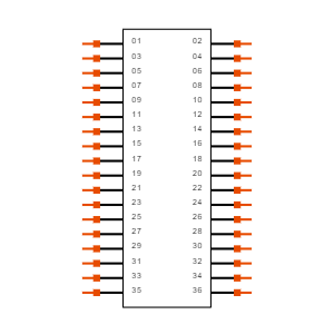 ESQ-118-33-G-D Symbol