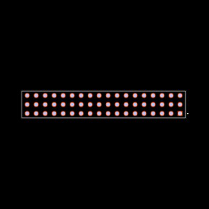 ESQ-118-37-G-T Footprint