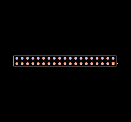 ESQ-119-24-T-D Footprint