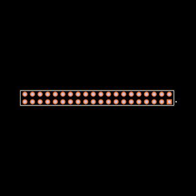 ESQ-120-33-L-D Footprint