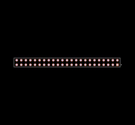 ESQ-123-13-T-D Footprint