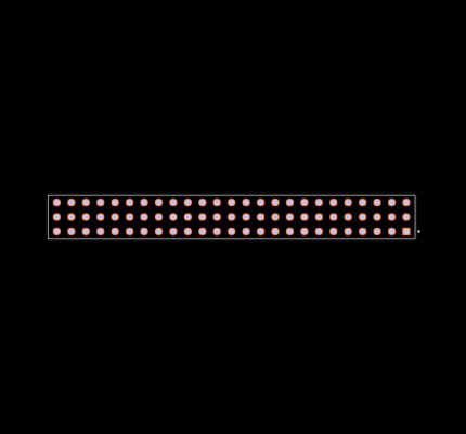 ESQ-125-13-G-T Footprint
