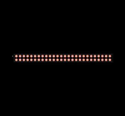 ESQ-126-44-S-D Footprint