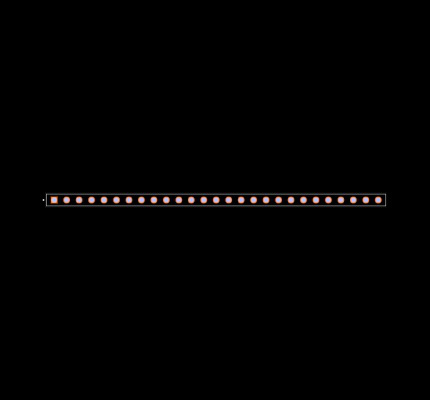 ESQ-127-14-G-S Footprint