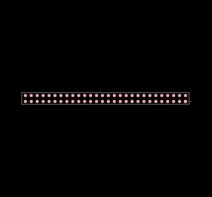 ESQ-128-14-G-D Footprint