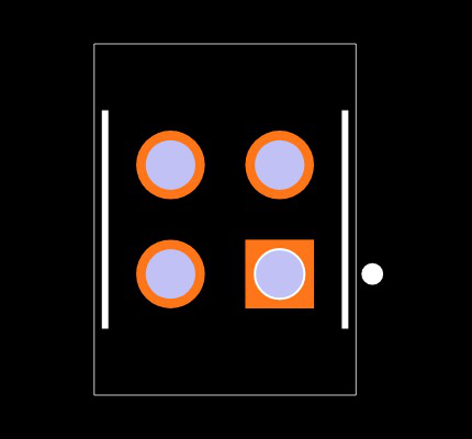 ESQT-102-03-F-D-310 Footprint