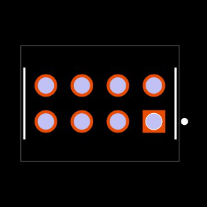 ESQT-104-02-GF-D-700 Footprint