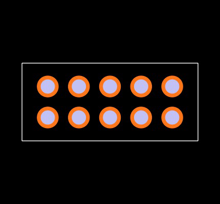 ESQT-105-02-G-D-555 Footprint