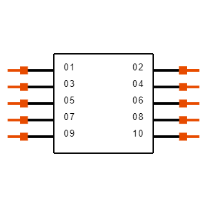 ESQT-105-03-F-D-360 Symbol