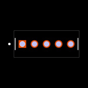 ESQT-105-03-L-S-355 Footprint