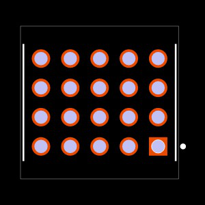 ESQT-105-03-M-Q-310 Footprint