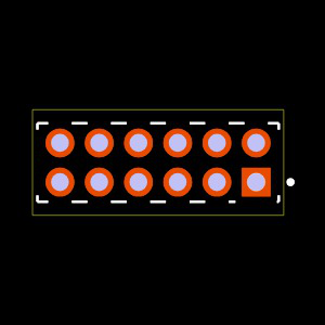 ESQT-106-02-L-D-340 Footprint
