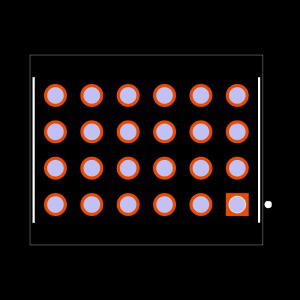 ESQT-106-02-L-Q-730 Footprint