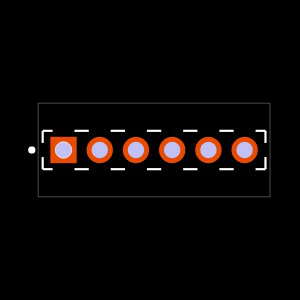 ESQT-106-02-M-S-465 Footprint