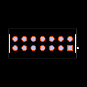 ESQT-107-03-F-D-400 Footprint