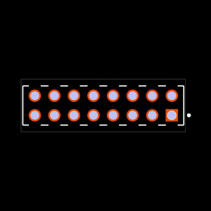 ESQT-108-02-G-D-670 Footprint