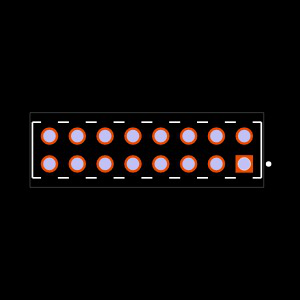 ESQT-108-02-LM-D-435 Footprint