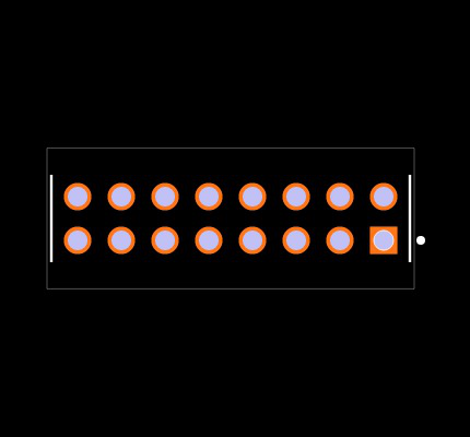 ESQT-108-03-L-D-345 Footprint
