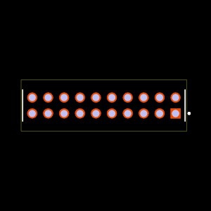 ESQT-110-03-G-D-330-001 Footprint