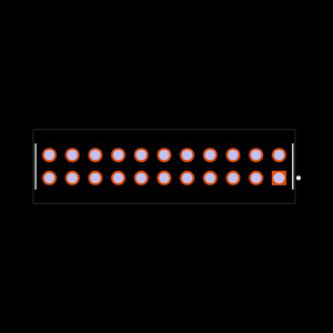 ESQT-111-03-F-D-390 Footprint
