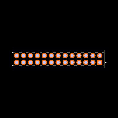 ESQT-113-02-G-D-700 Footprint