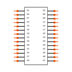 ESQT-114-02-F-T-500 Symbol