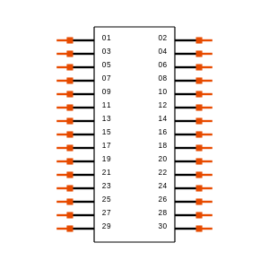 ESQT-115-02-LM-D-710 Symbol