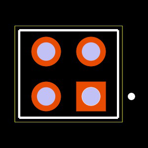 ESW-102-12-G-D Footprint