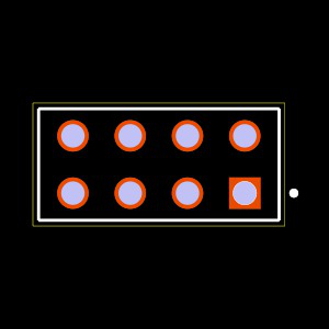 ESW-104-44-S-D Footprint