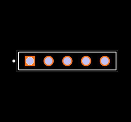 ESW-105-23-T-S Footprint