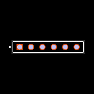 ESW-106-24-T-S Footprint