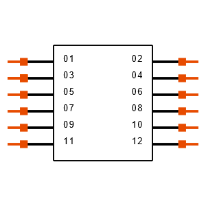 ESW-106-33-S-D Symbol