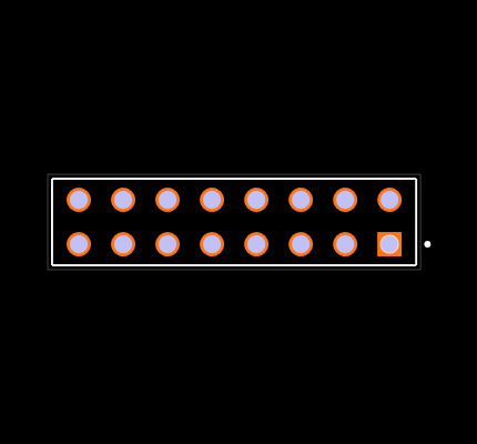 ESW-108-39-S-D Footprint