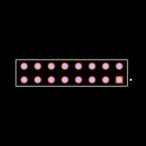 ESW-108-59-G-D Footprint