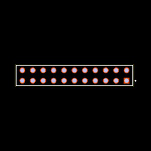 ESW-111-37-S-D Footprint