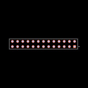 ESW-113-12-T-D-LL Footprint