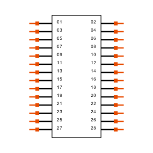 ESW-114-58-G-D Symbol