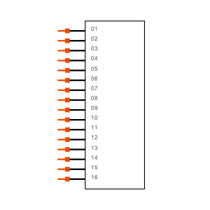 ESW-116-23-L-S Symbol