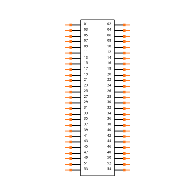 ESW-127-33-T-D Symbol