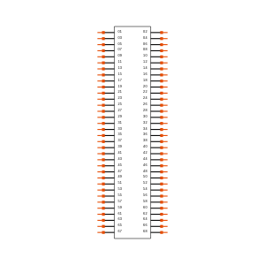 ESW-134-34-T-D Symbol