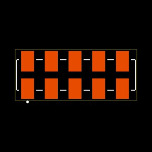 FHP-05-02-T-S-K Footprint