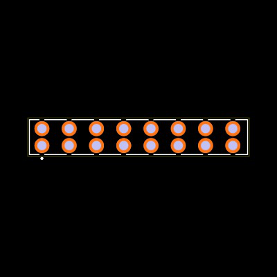 FHP-08-01-T-S Footprint