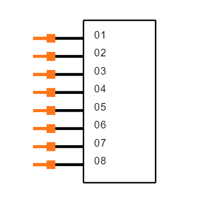 FHP-08-01-T-S Symbol