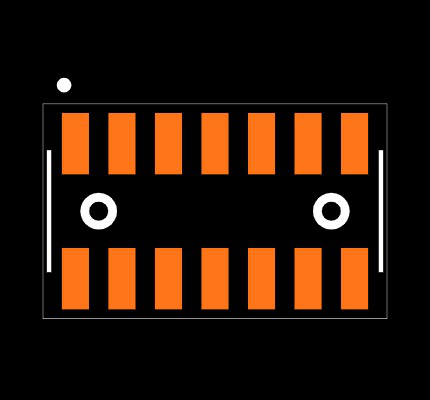 FLE-107-01-GF-DV-A-TR Footprint