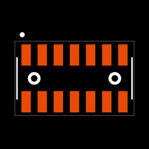 FLE-107-01-H-DV-A Footprint