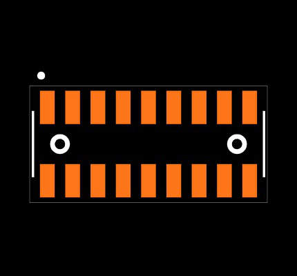 FLE-109-01-G-DV-A Footprint