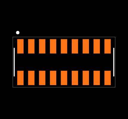 FLE-109-01-G-DV-K-TR Footprint