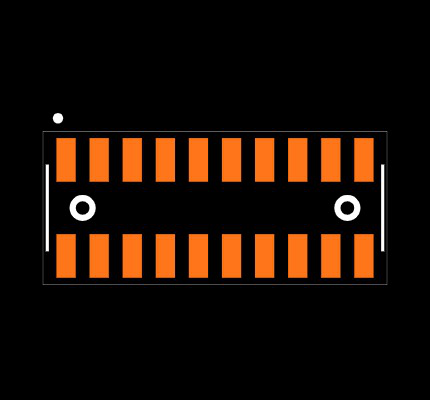 FLE-110-01-G-DV-A-TR Footprint